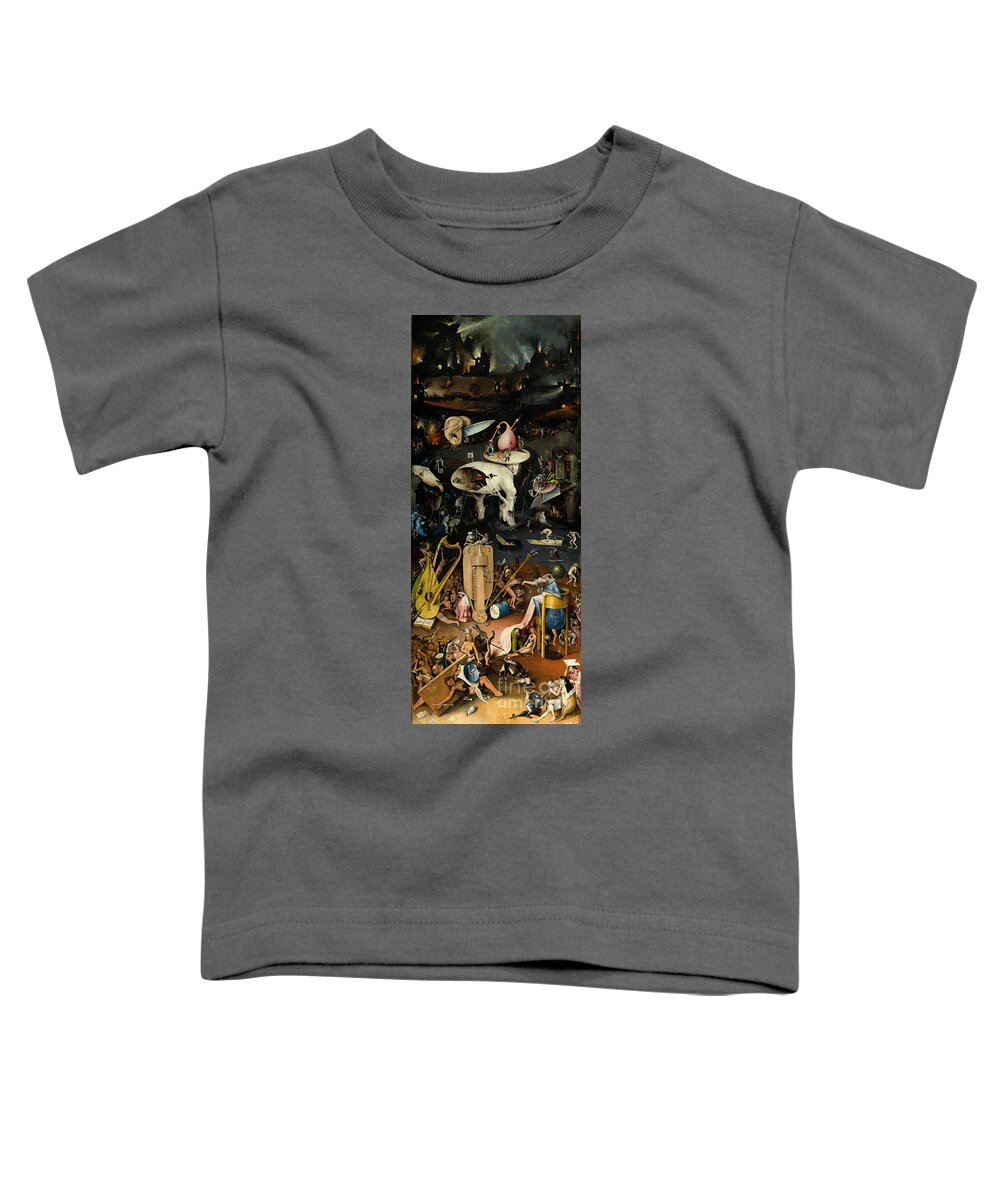 Hyeronimus Bosch T-Shirt Vintage Famous Paintings All Over Printing Tee Shirt 